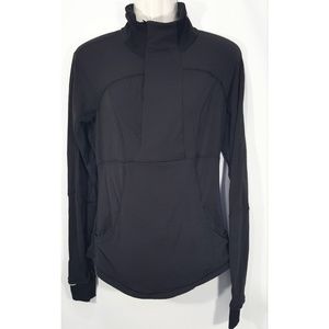 Lululemon Size 8 Black 1/4 zip Pullover